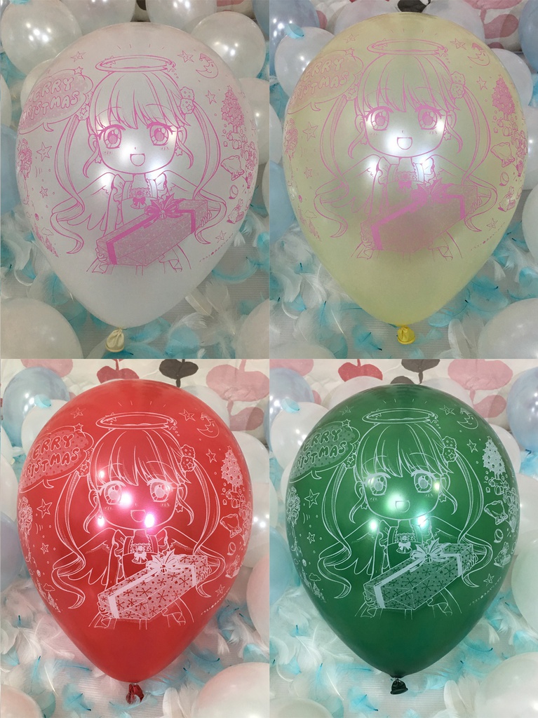ちいさな天使・クリスマス風船
