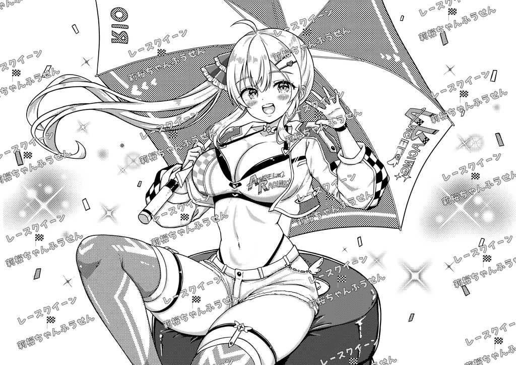 レースクイーン莉桜ちゃんふうせん