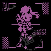 【手刷り】シルエットTシャツ 姫海棠はたて