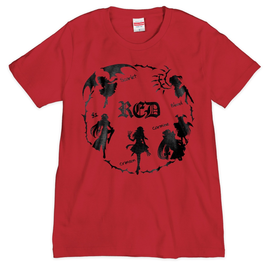 紅魔館RED Tシャツ(赤・黒)