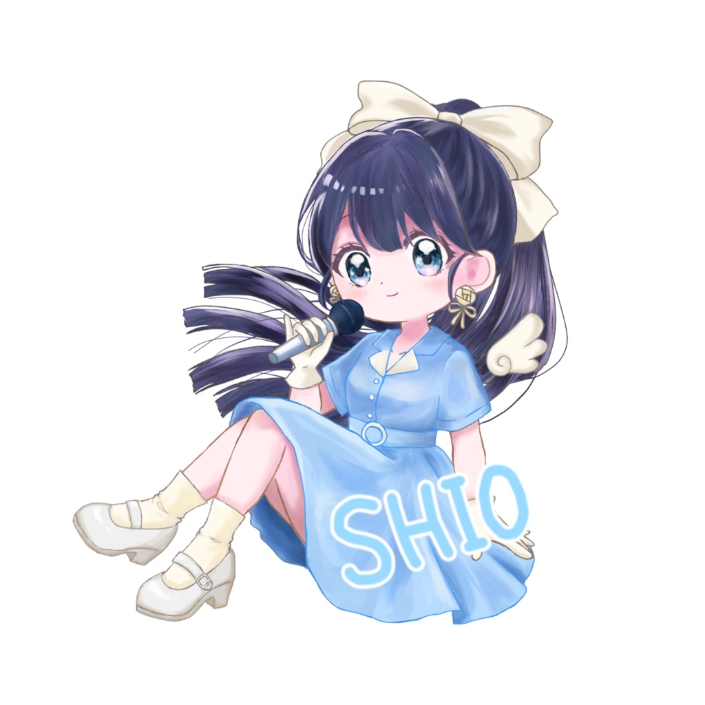 2026ハピバフェス昭和アイドル風シオステッカー