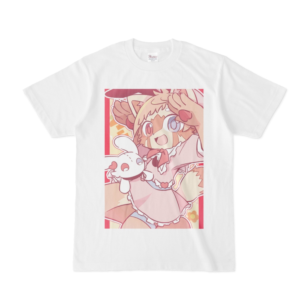 ラクルプリントTシャツ by.現実逃避くん - ラクルのメイド喫茶 - BOOTH