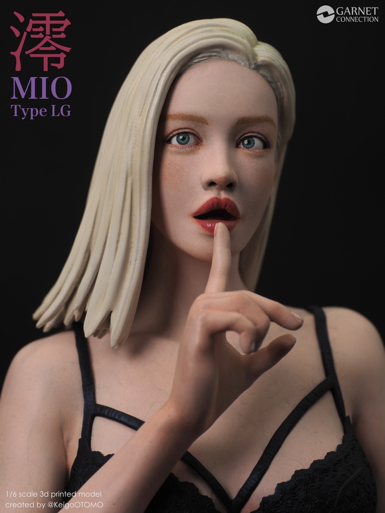 1/6 澪 MIO Type LG(未塗装 unpainted)3D出力品(未塗装 unpainted)