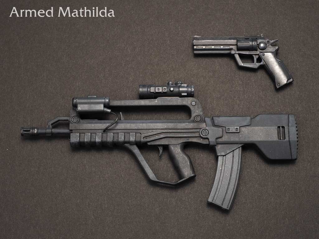 1/6 アームド・マチルダ( Armed Mathilda )3D出力品(未塗装 unpainted)