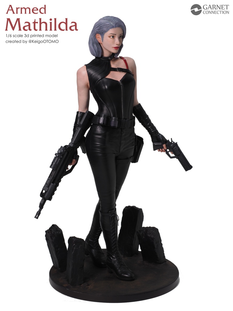 1/6 アームド・マチルダ( Armed Mathilda )3D出力品(未塗装 unpainted)