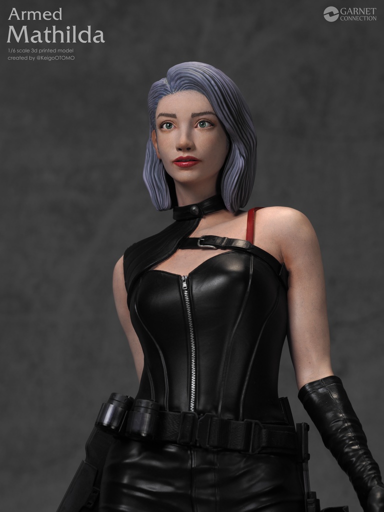 1/6 アームド・マチルダ( Armed Mathilda )3D出力品(未塗装 unpainted)