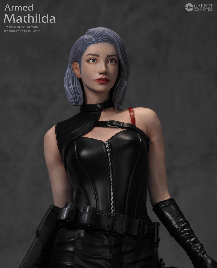 1/6 アームド・マチルダ( Armed Mathilda )3D出力品(未塗装 unpainted)