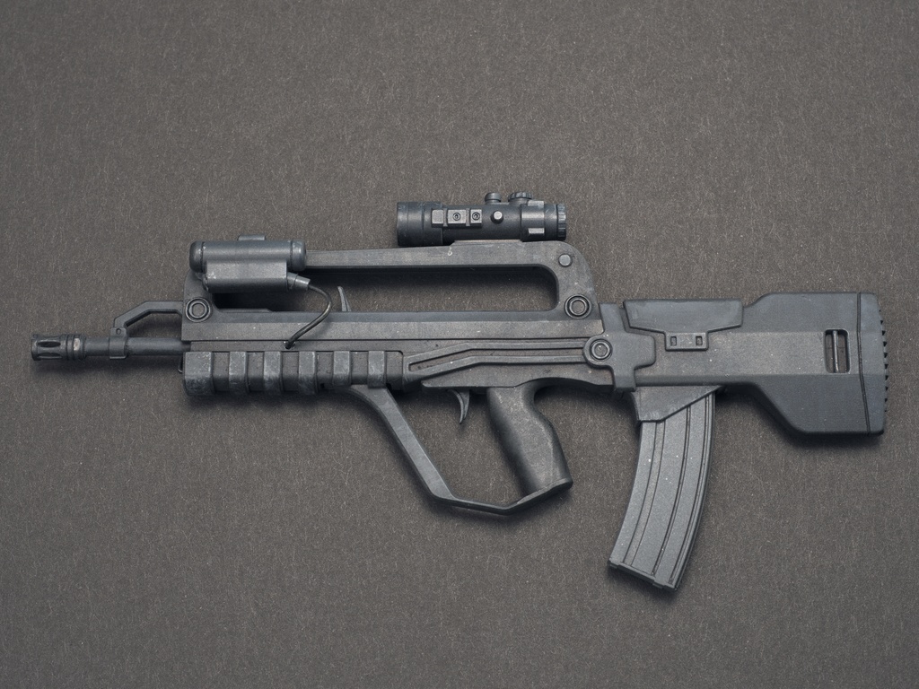 【 A data for 3d printer 】Rifle set A --- STL file