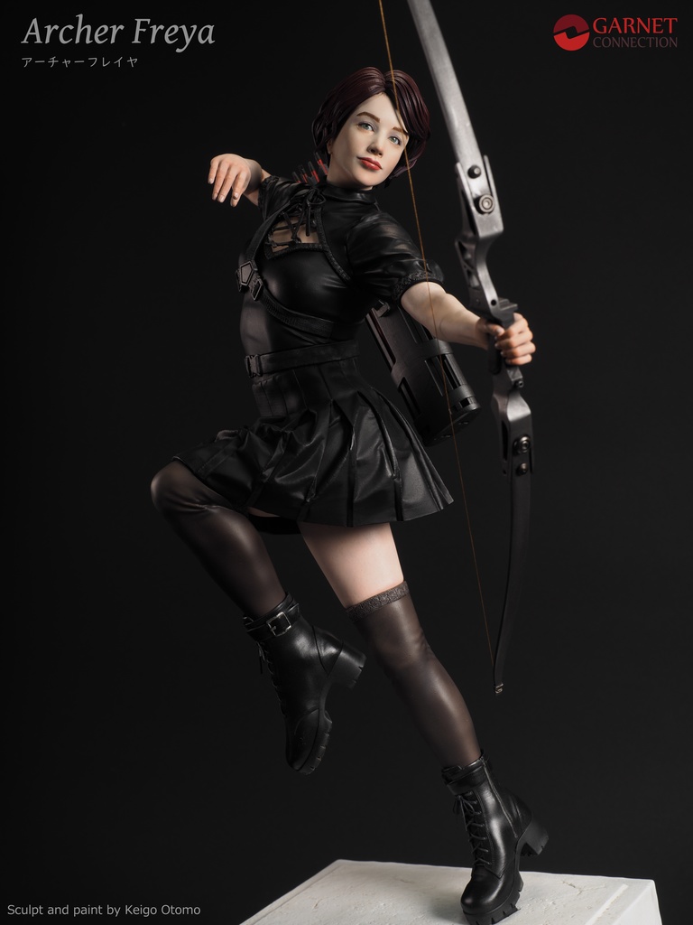 1/6 アーチャーフレイヤ( Archer Freya )3D出力品(未塗装 unpainted)
