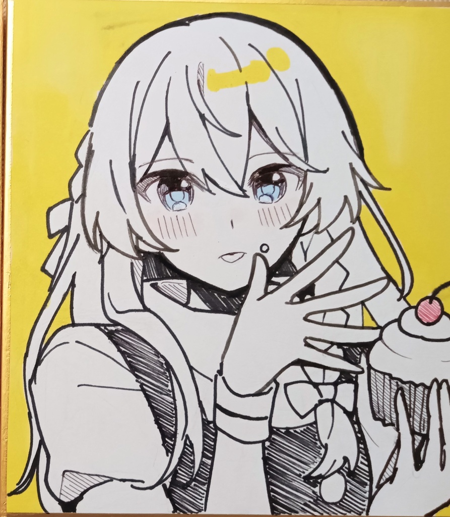 東方Project霧雨魔理沙　ミニ色紙