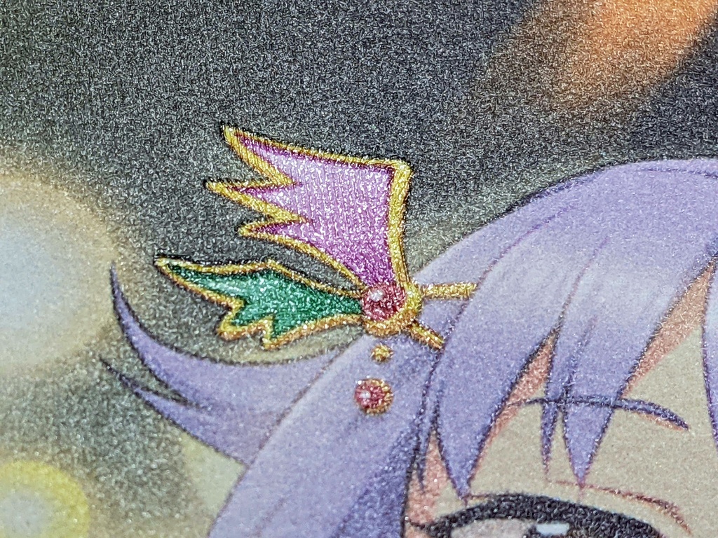 輿水幸子 色紙 (24x27cm) 衣装に特殊コーティング仕様 限定10枚シリアルナンバー入り