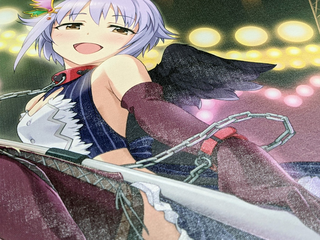 輿水幸子 色紙 (24x27cm) 衣装に特殊コーティング仕様 限定10枚シリアルナンバー入り