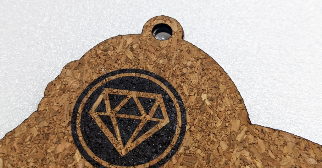 【コースター&でかキーホルダー】 渋谷凛 11cm +オマケ(缶バッジ)