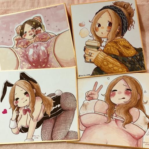 ミニ色紙