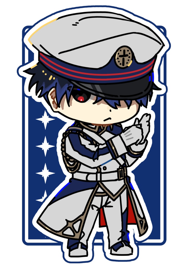 ミニ立ち絵アクキー マーギアー