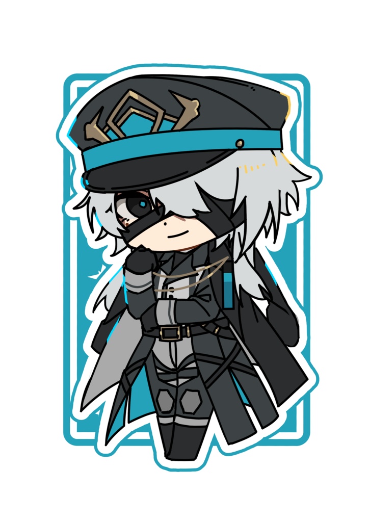 ミニ立ち絵アクキー ジェスター