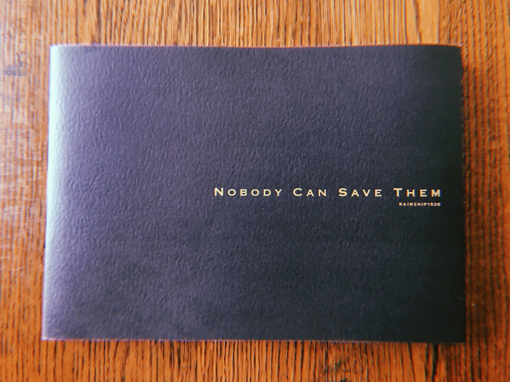 Nobody Can Save Them: Physical Edition