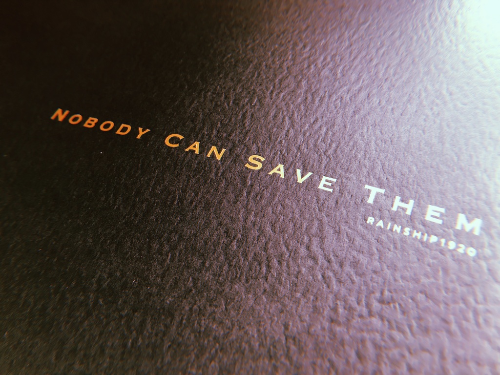 Nobody Can Save Them: Physical Edition