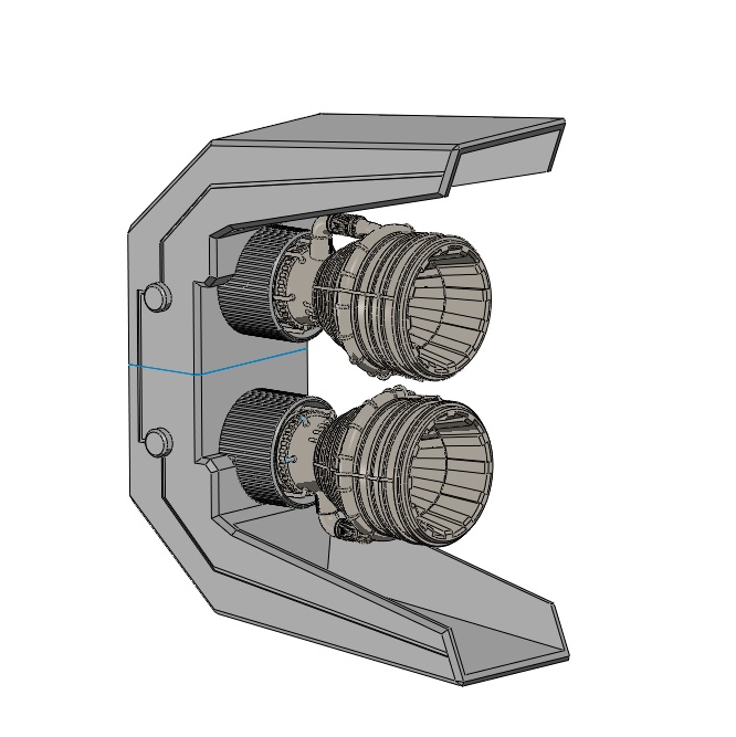 メカディテールアップ バーニアスラスター_VN_02_Silver
