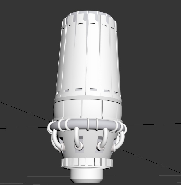 メカディテールアップ バーニアスラスター_VN_03_Silver