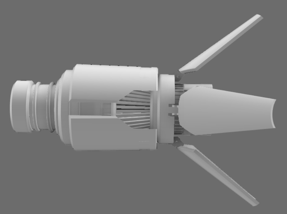 メカディテールアップ バーニアスラスターモデル_VN_06_Silver