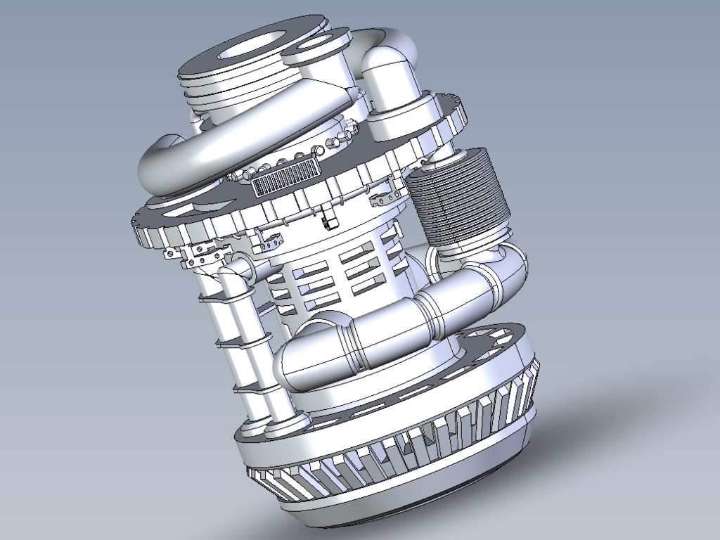 メカディテールアップ バーニアスラスター_VN_11_silver_A & VN_11_silver_A_base