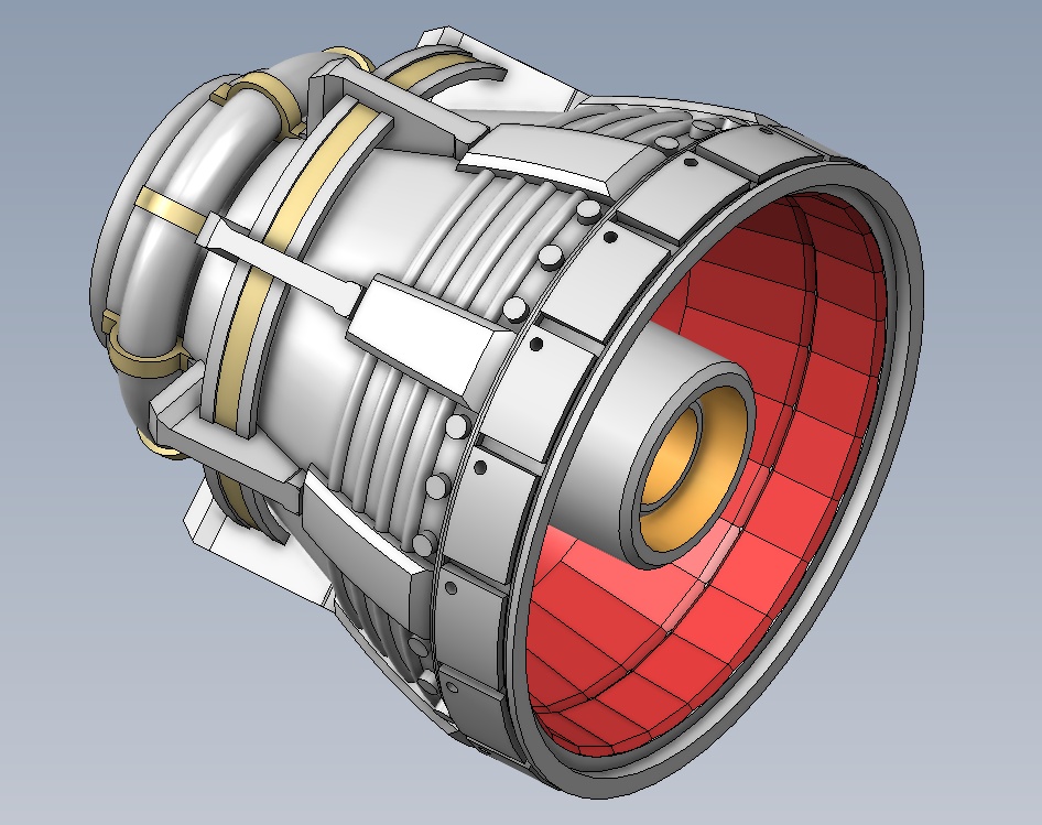 第2弾"セット販売" メカディテールアップ バーニア_2nd set