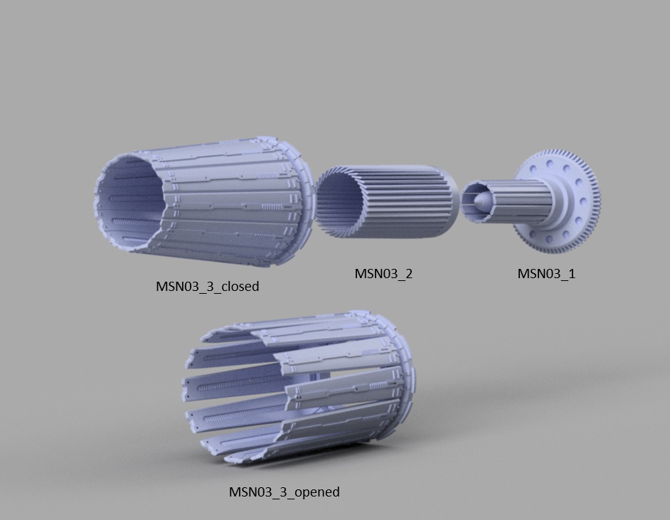 メカディテールアップMSNシリーズ カスタムセット
