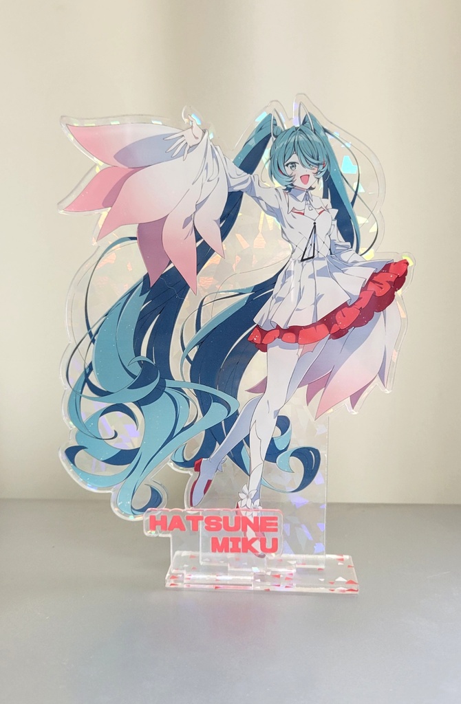 【同人グッズ】フレーム付きホログラムアクリルスタンド(初音ミク/KAITO)