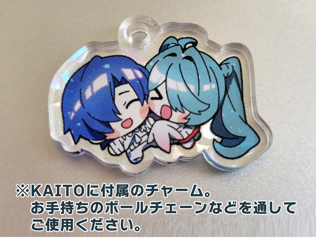 【同人グッズ】フレーム付きホログラムアクリルスタンド(初音ミク/KAITO)