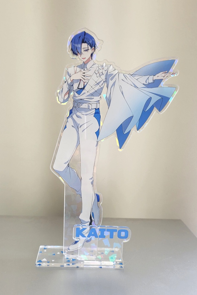【同人グッズ】フレーム付きホログラムアクリルスタンド(初音ミク/KAITO)
