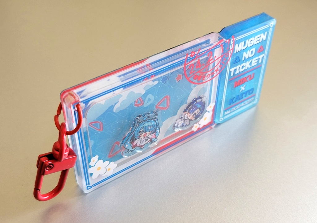 【同人グッズ】シャカシャカアクリルキーホルダー