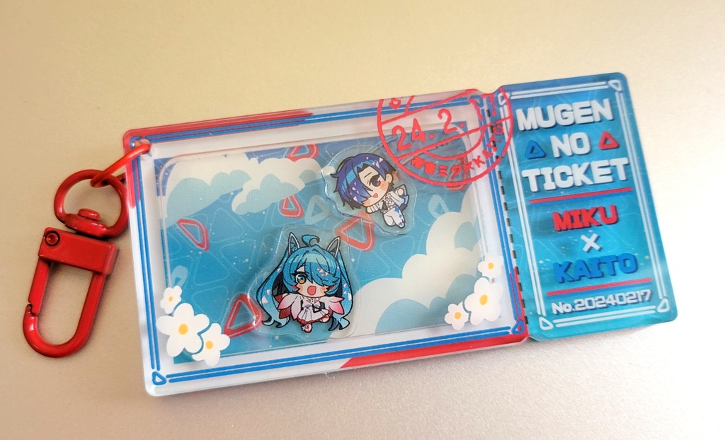 【同人グッズ】シャカシャカアクリルキーホルダー