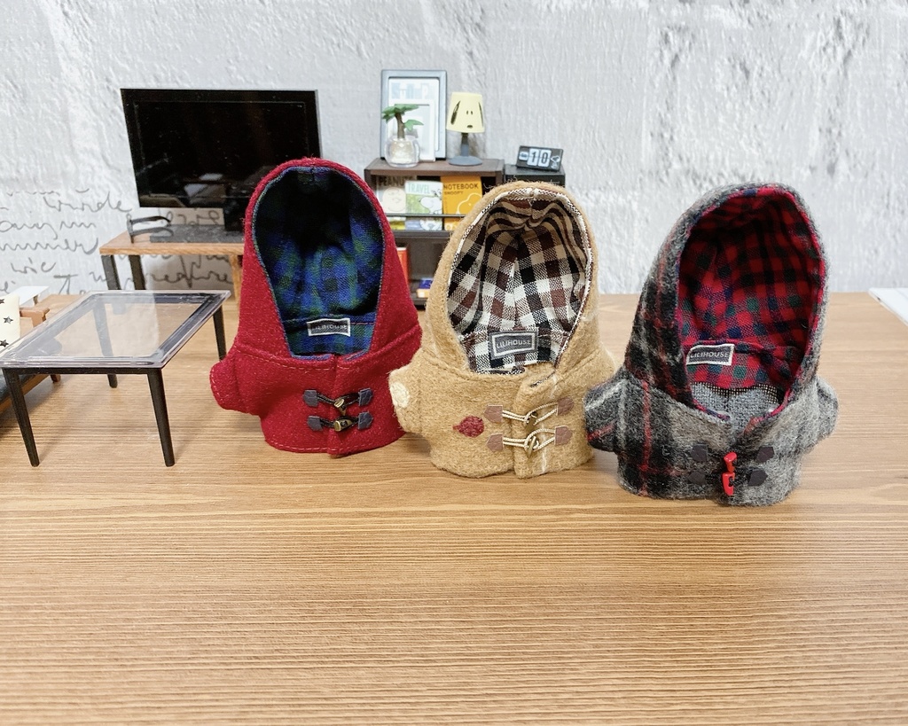 ぬいダッフルコート