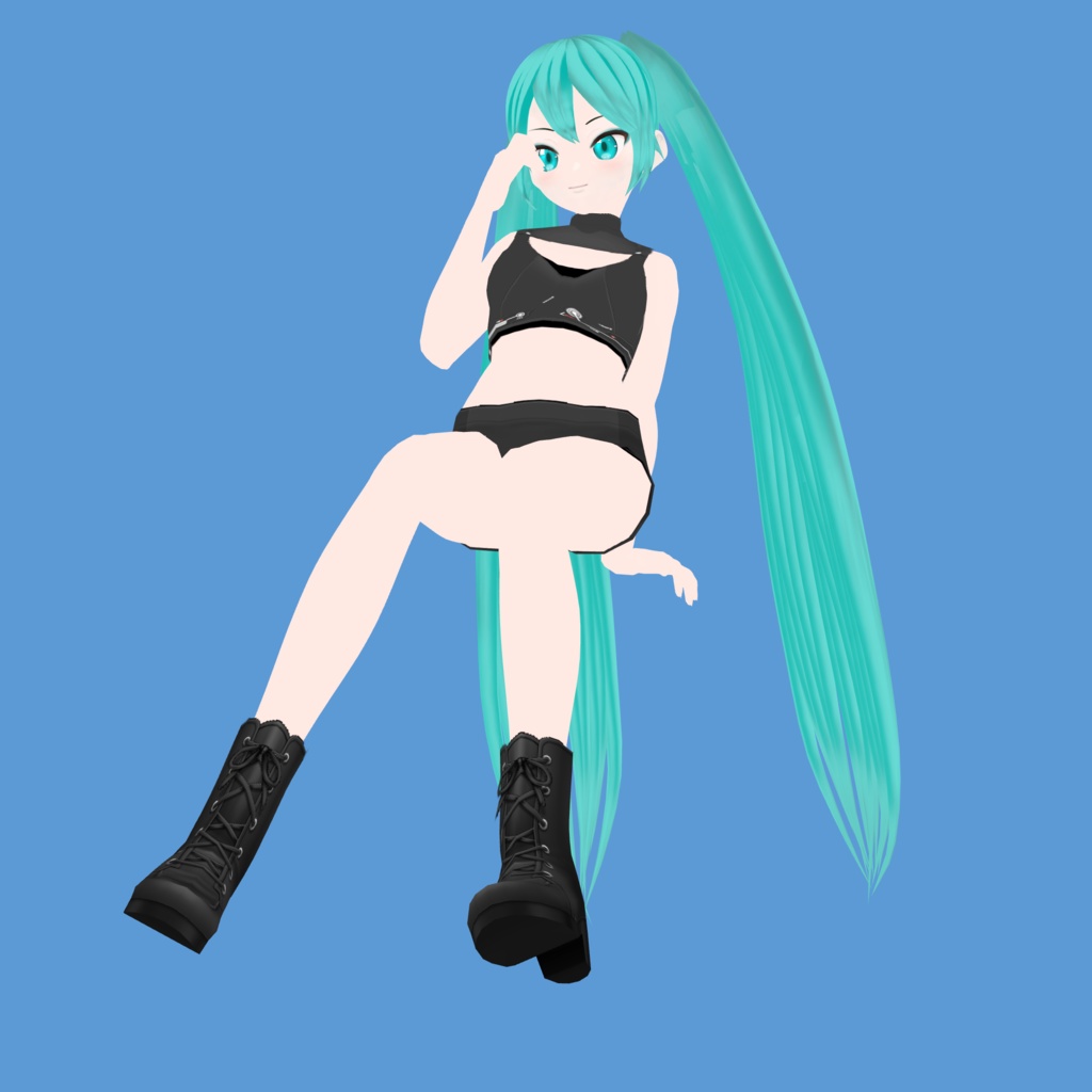 【Vroid/VRM】初音ミクモデル