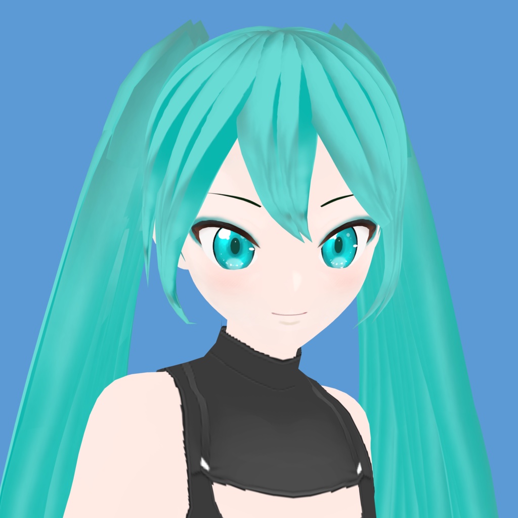 【Vroid/VRM】初音ミクモデル