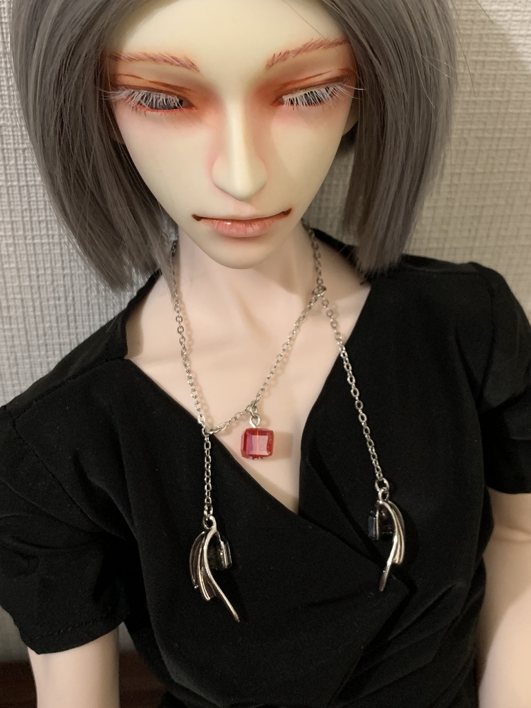 1/3、1/4ドール用マグネットペンダント【デビル・エンジェル】