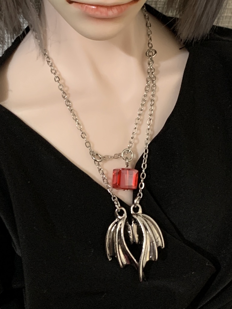 1/3、1/4ドール用マグネットペンダント【デビル・エンジェル】