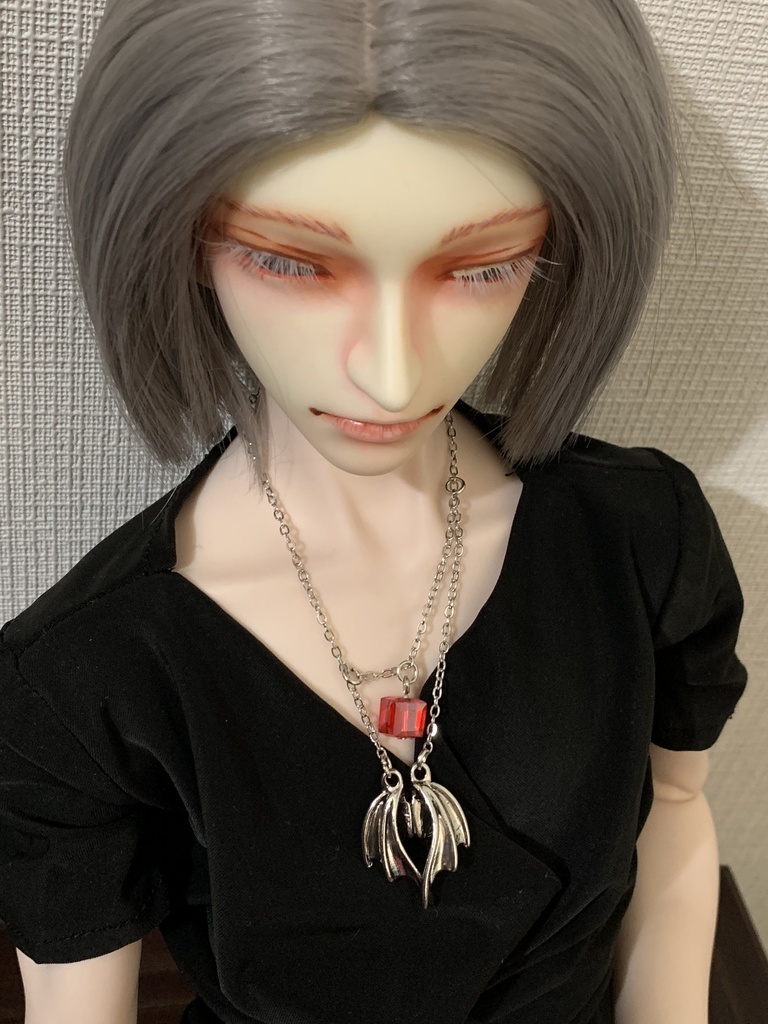 1/3、1/4ドール用マグネットペンダント【デビル・エンジェル】