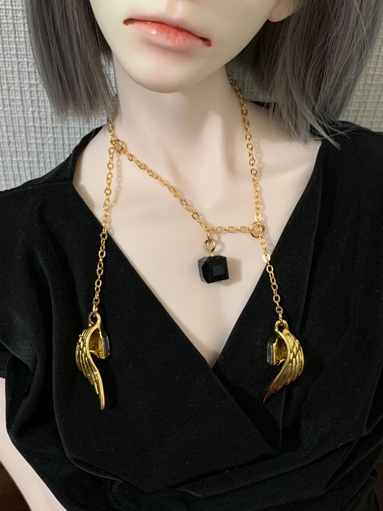 1/3、1/4ドール用マグネットペンダント【デビル・エンジェル】