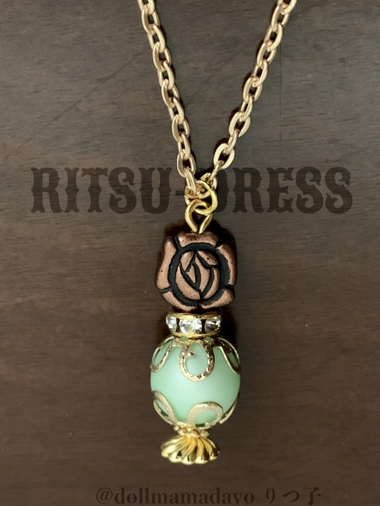 ドール用香水瓶型ペンダント(1/3、1/4サイズ)