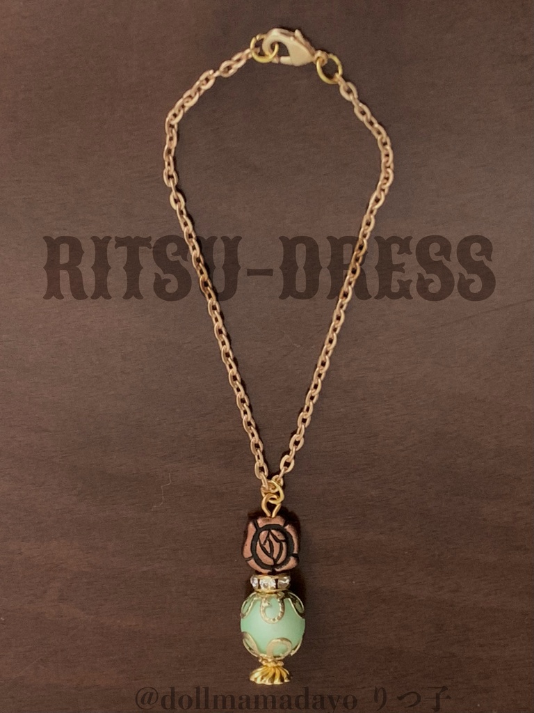 ドール用香水瓶型ペンダント(1/3、1/4サイズ)