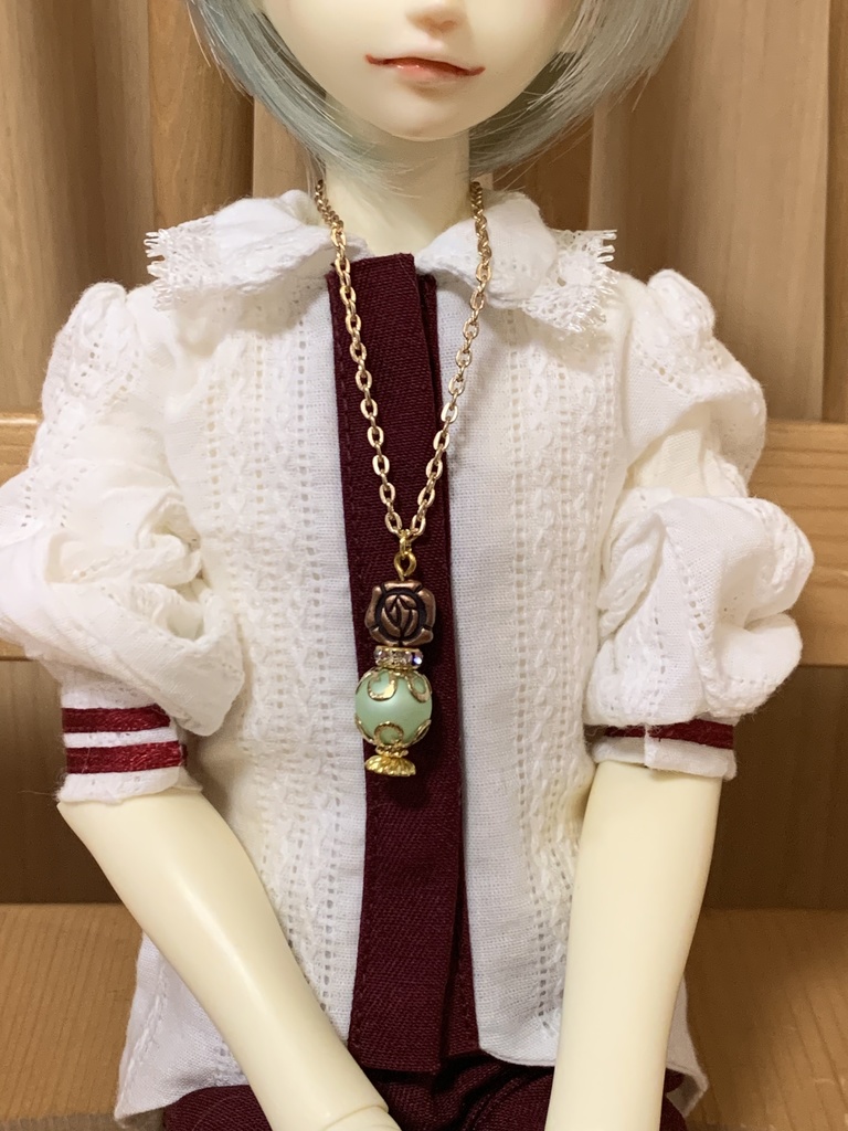 ドール用香水瓶型ペンダント(1/3、1/4サイズ)