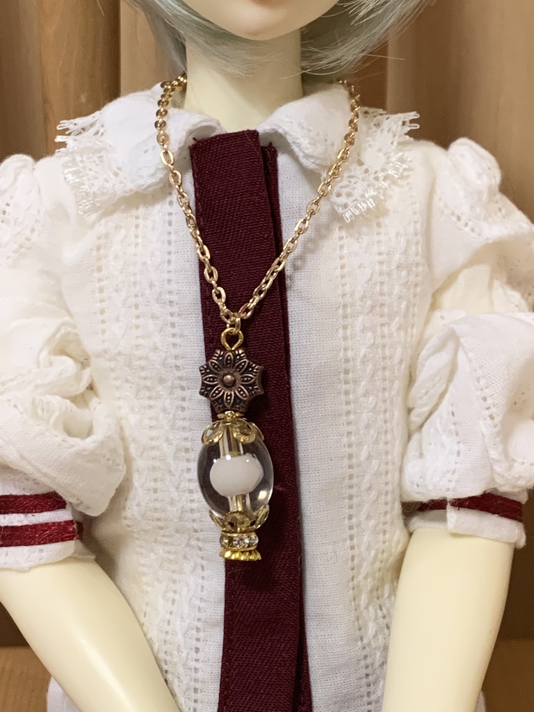 ドール用香水瓶型ペンダント(1/3、1/4サイズ)