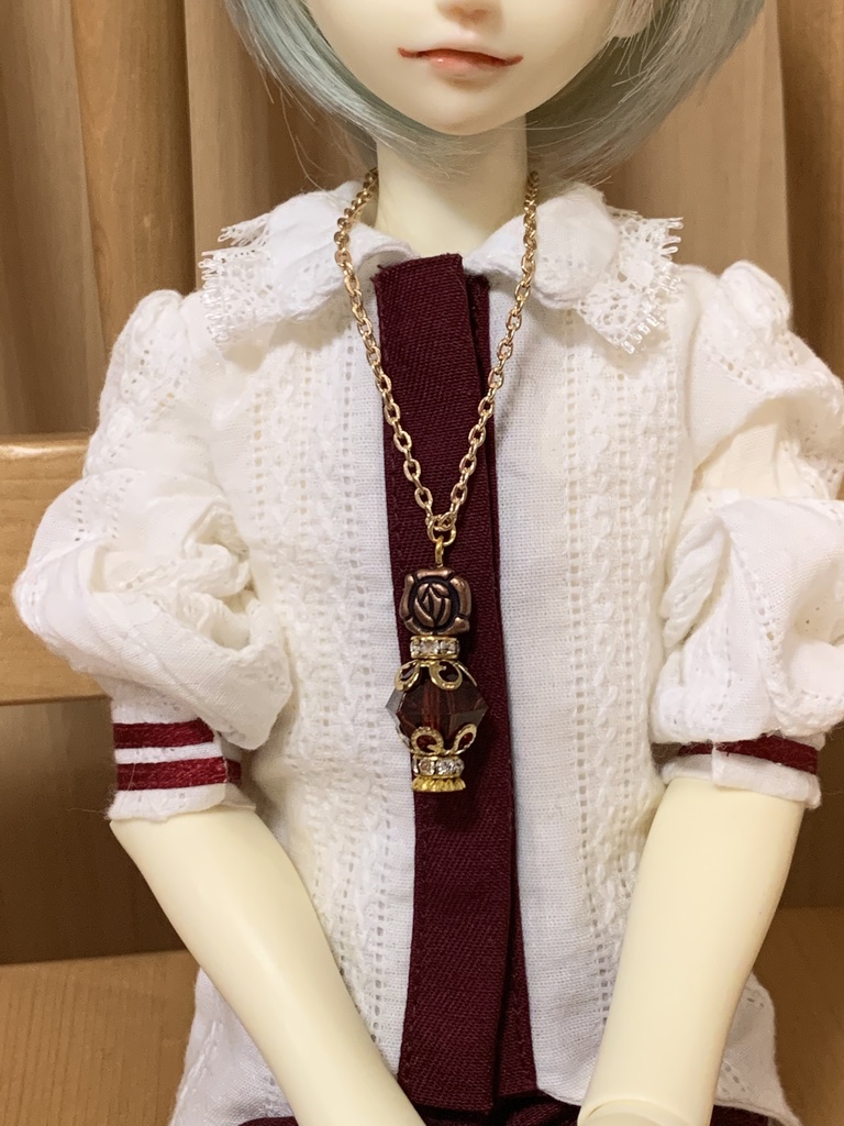 ドール用香水瓶型ペンダント(1/3、1/4サイズ)