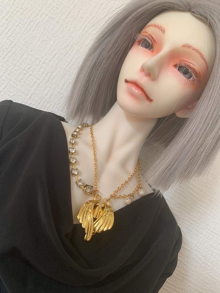 ドール用マグネットペンダント【天使の宝石】(1/3、1/4サイズ)