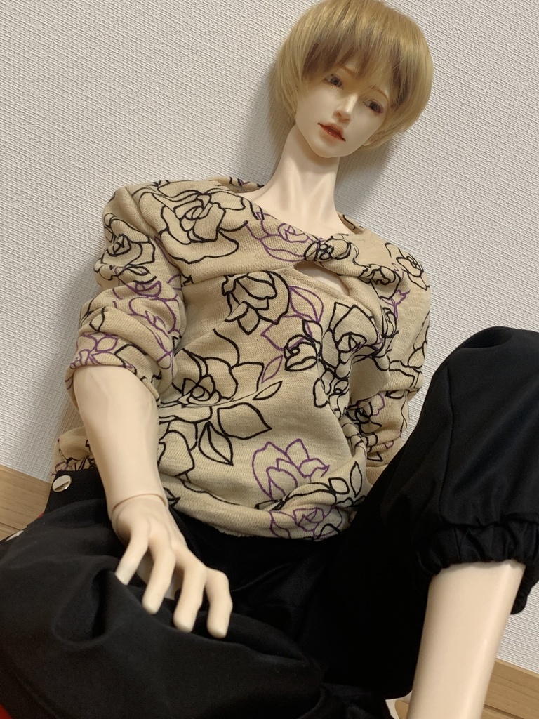 七分袖トレーナー［70〜75㌢］