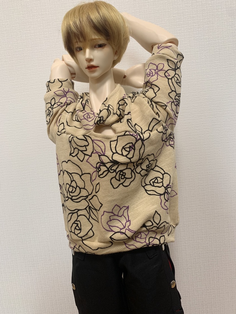 七分袖トレーナー［70〜75㌢］