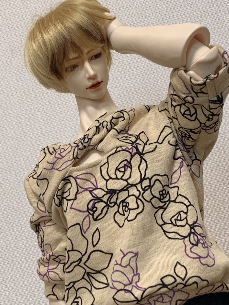 七分袖トレーナー［70〜75㌢］