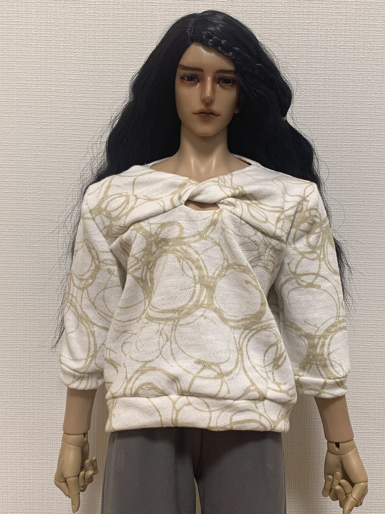 七分袖トレーナー［70〜75㌢］